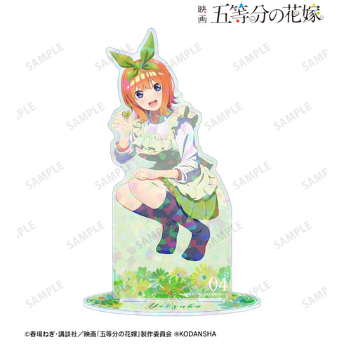 『映画 五等分の花嫁』描き下ろしイラスト 中野四葉 制服エプロンver. ホログラムBIGアクリルスタンド